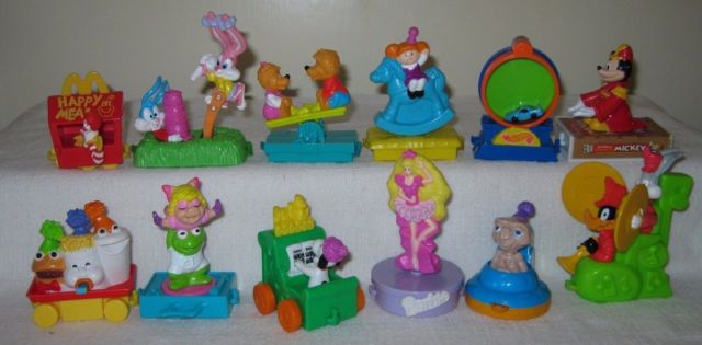 mcdonalds toy train set