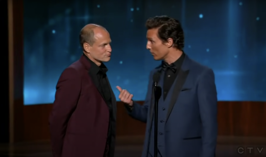 Matthew Mcconaughey Says Woody Harrelson Is Related To Him