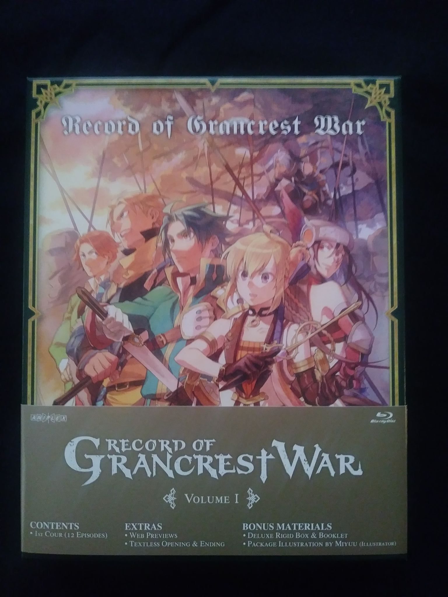 Grancrest Senki Volume 5 BD/DVD Cover Art : r/anime