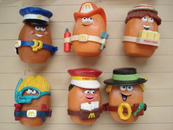 1988 mcdonalds toys