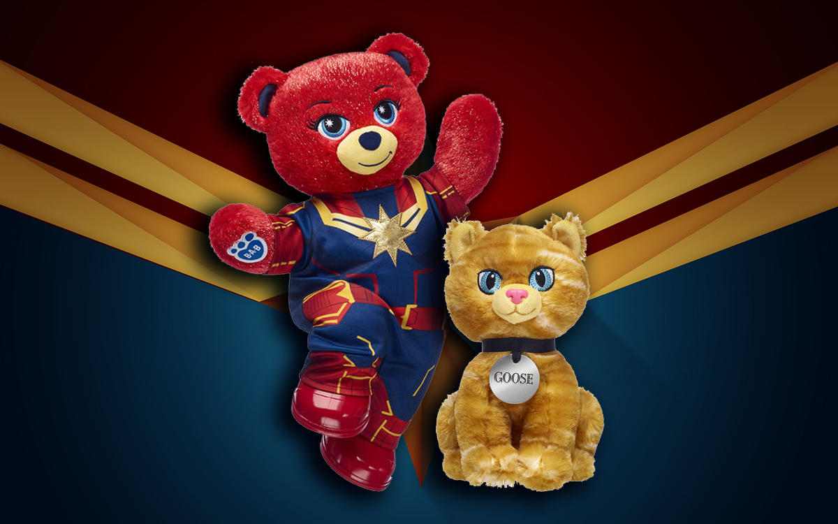 Build a Bear Releases New 'Captain Marvel' Design