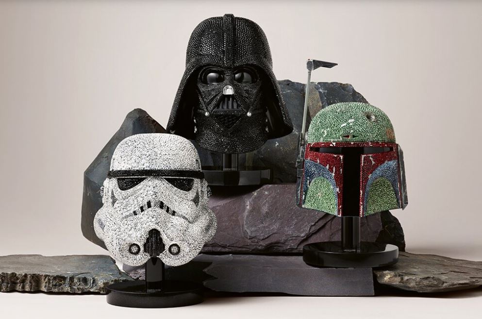 Check out These 'Star Wars' Swarovski Crystal Figures