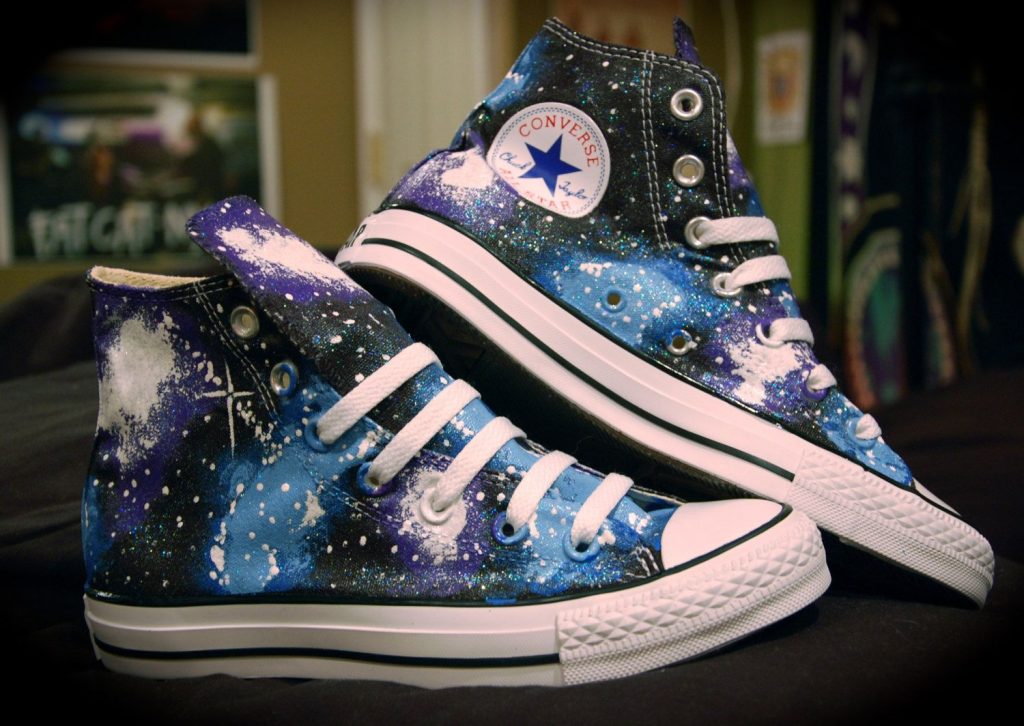Converse's Galaxy-Themed Shoes
