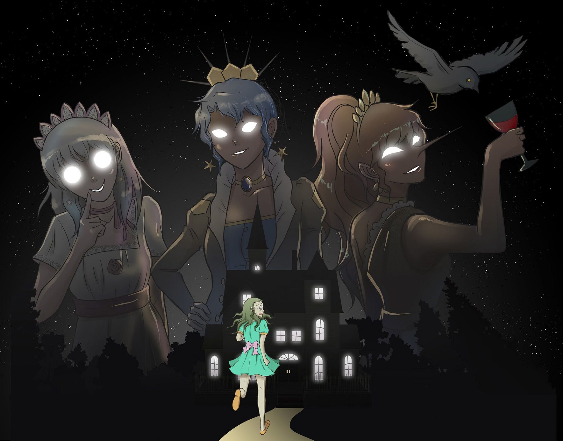 Interview with LambCat the Creator of the "Cursed Princess Club" 