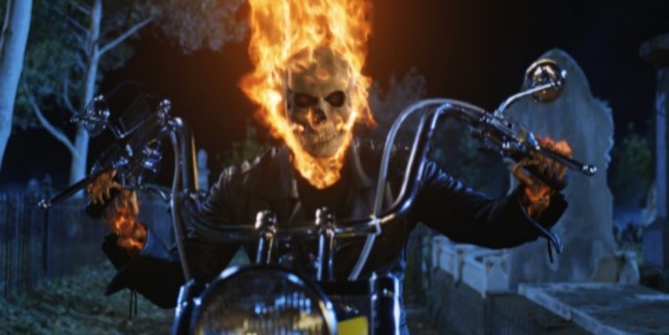 Johnny Blaze is Ghost Rider
