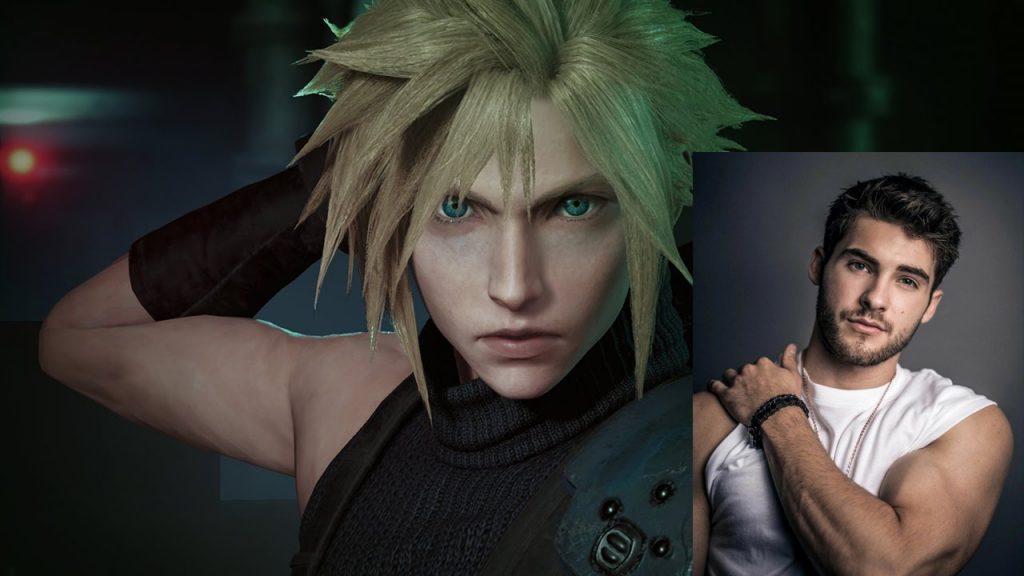 Cody Christian voices Cloud Strife in the English FF7 Remake.