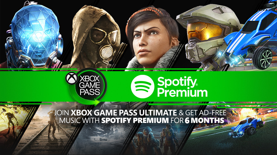 xbox game pass ultimate spotify code