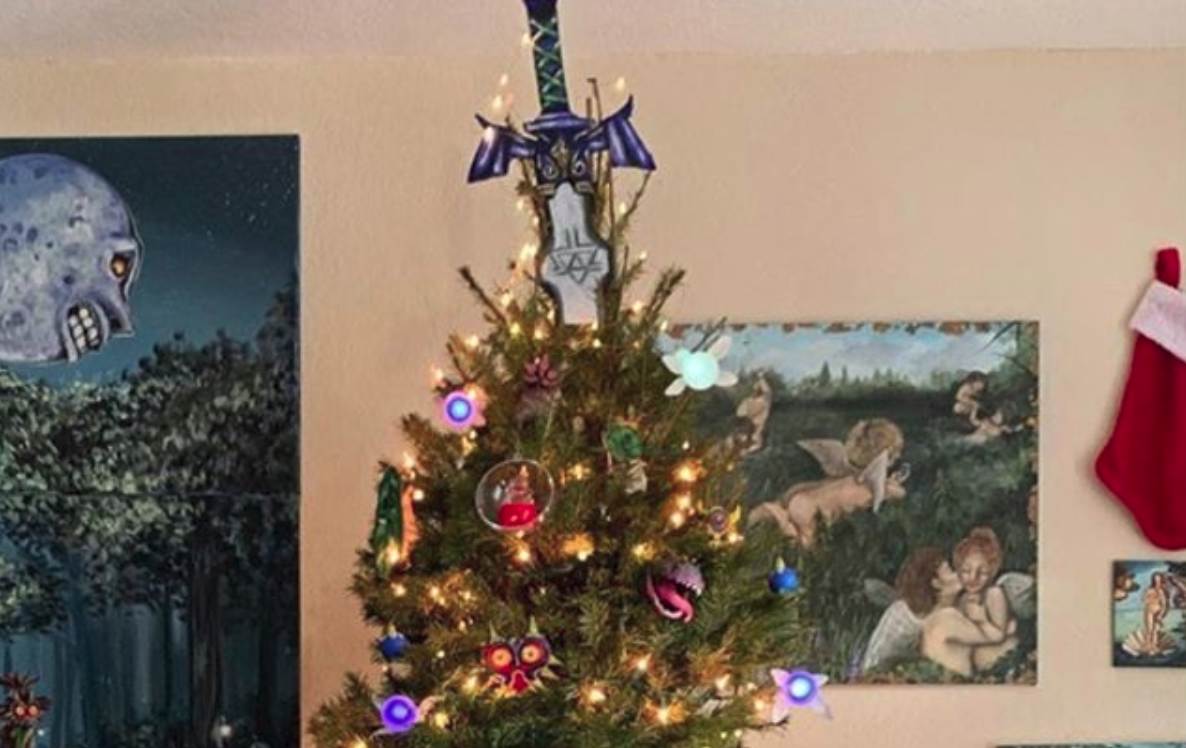 This Legend of Zelda Christmas Tree Just Won The Internet