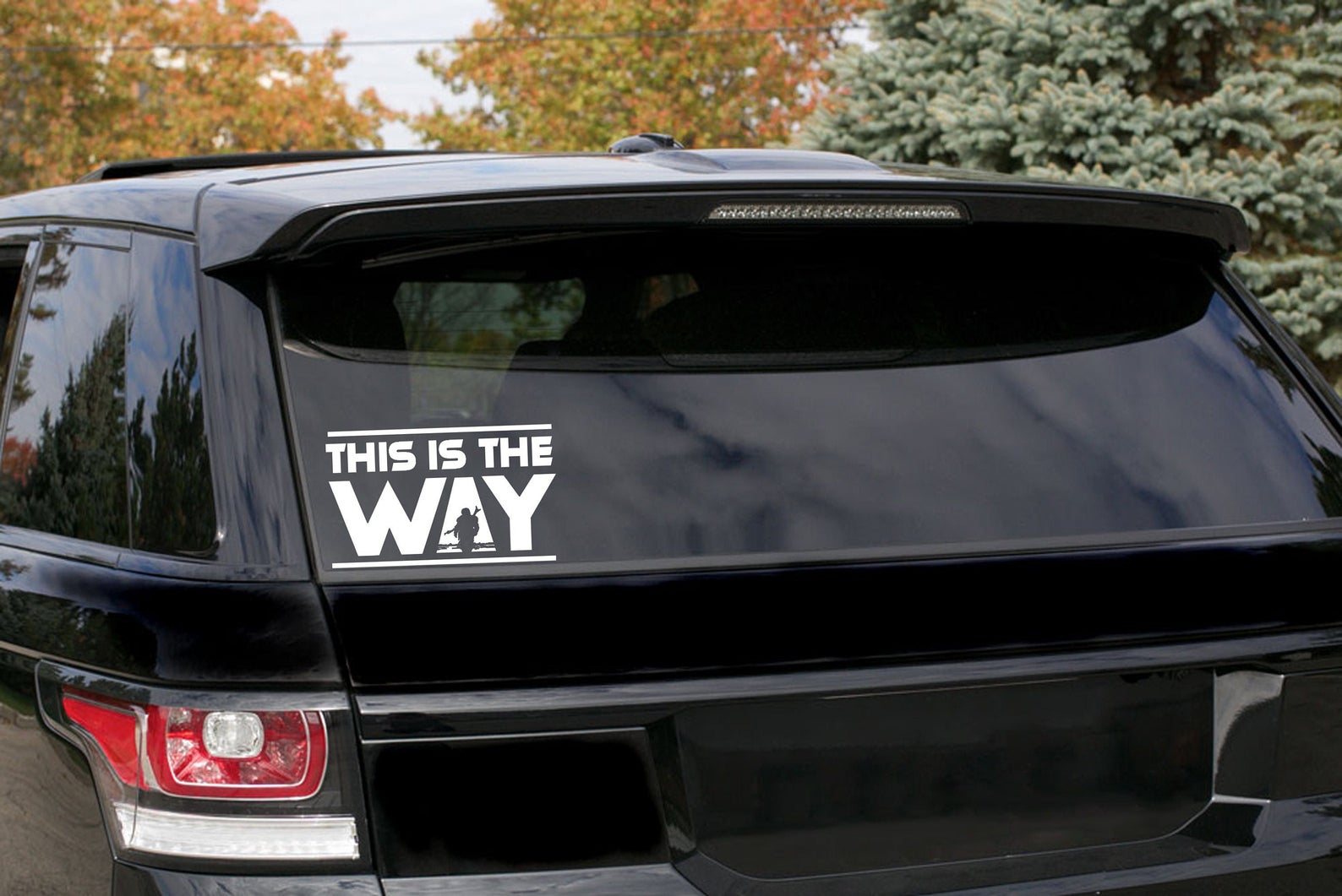 Download New "This is the Way" Vinyl Decal Is Perfect For Your Car