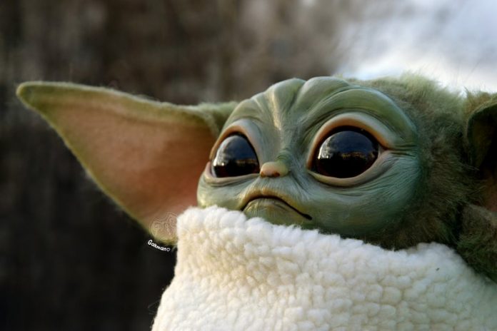 baby yoda doll