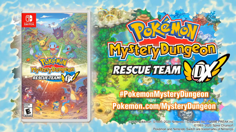 pokemon mystery dungeon rescue team dx switch