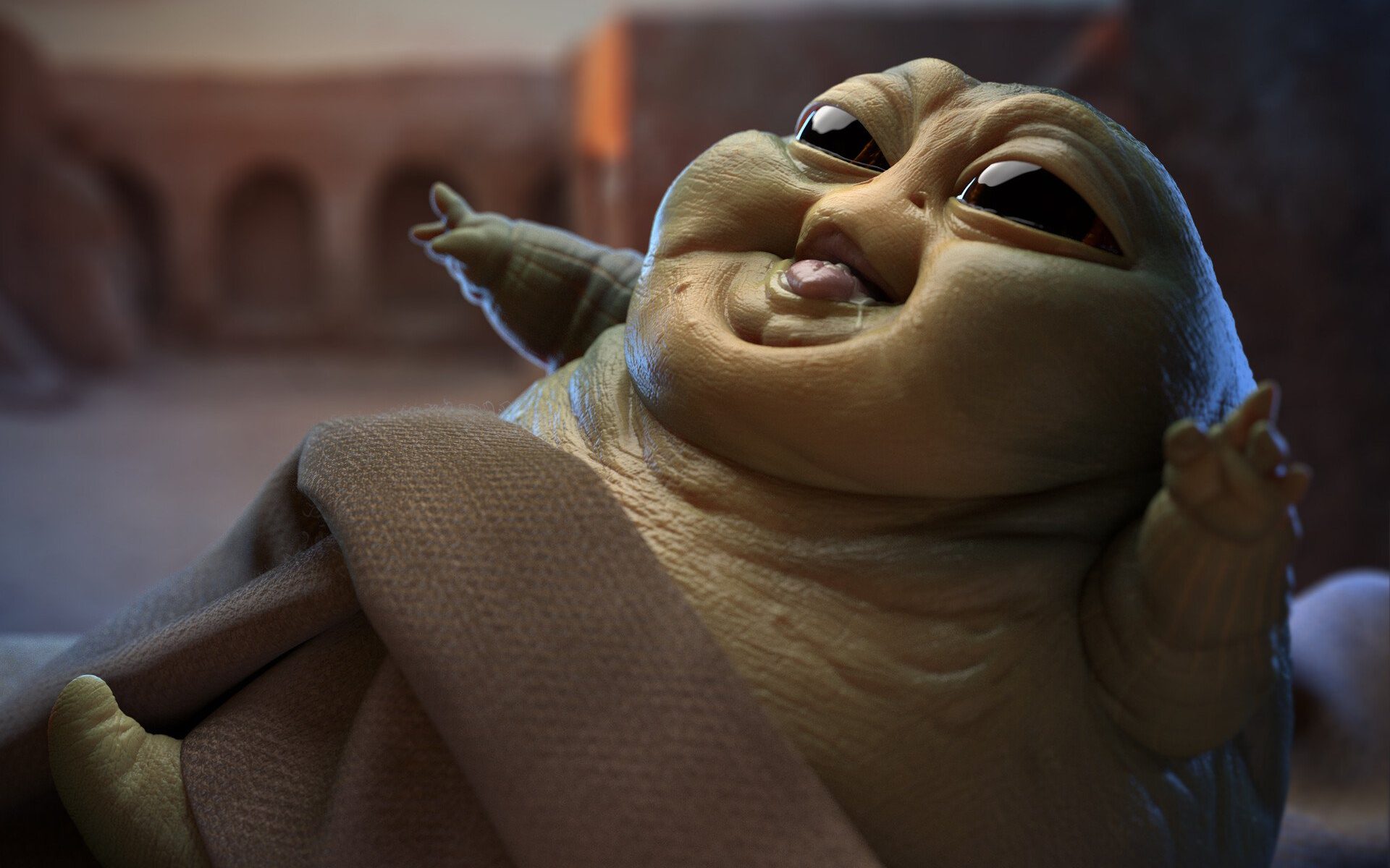 Baby Jabba Concept Art Is Almost As Cute As Baby Yoda