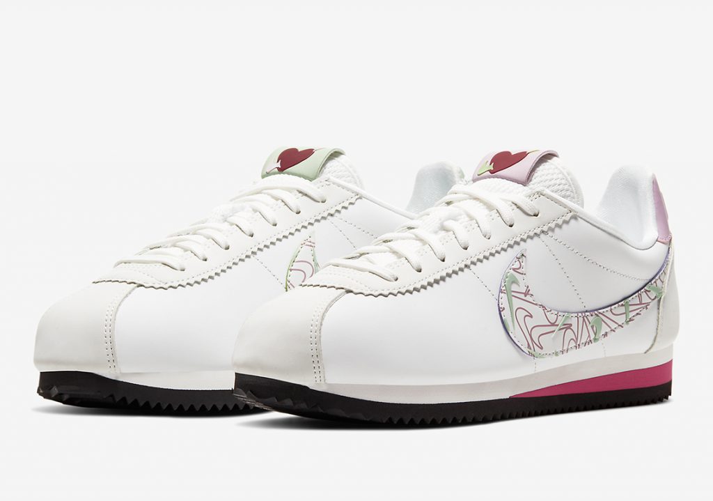 nike cortez basic valentine's day