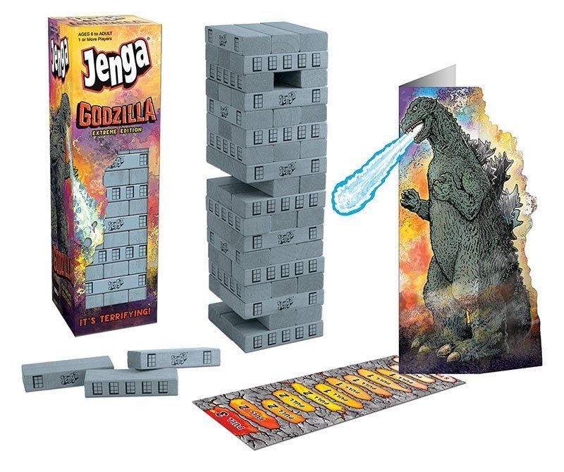 Godzilla Jenga Monopoly Coming Soon