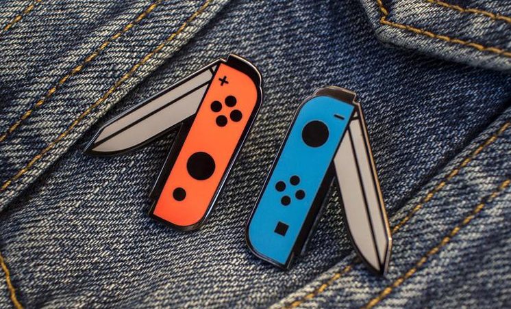 Nintendo Switchblade Pins Make Your Controllers Dangerous