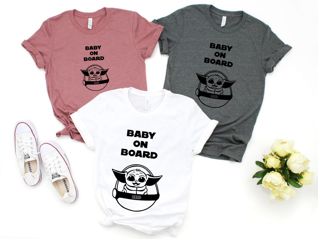 New Baby Yoda Maternity Tees Are Here - baby yoda floating in a pod roblox id