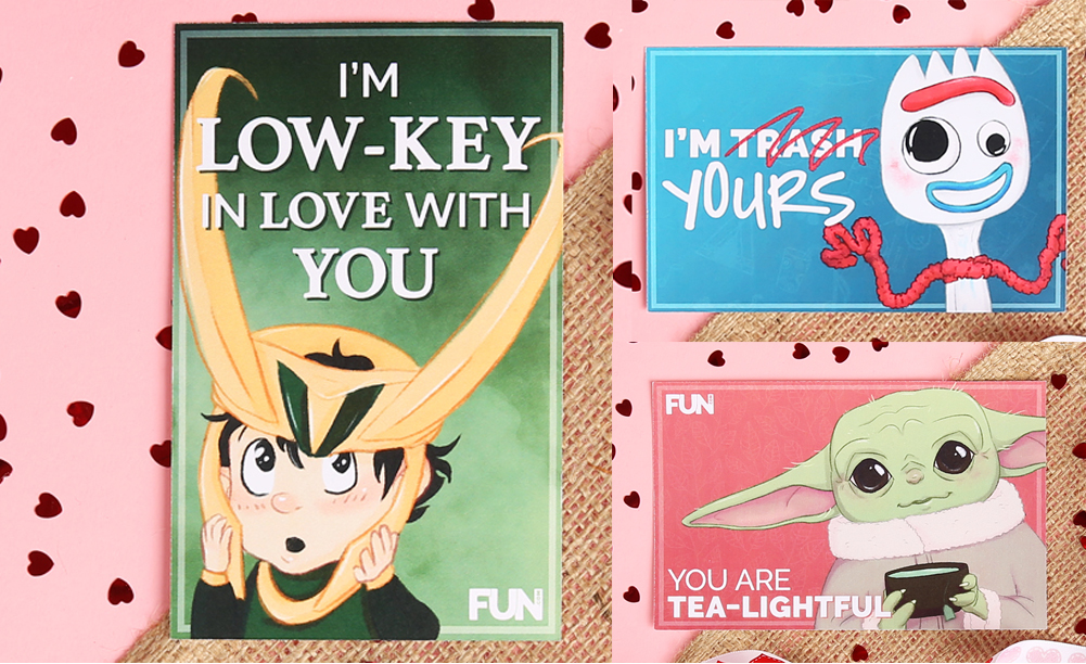 Check Out These Free Printable Disney Valentines 