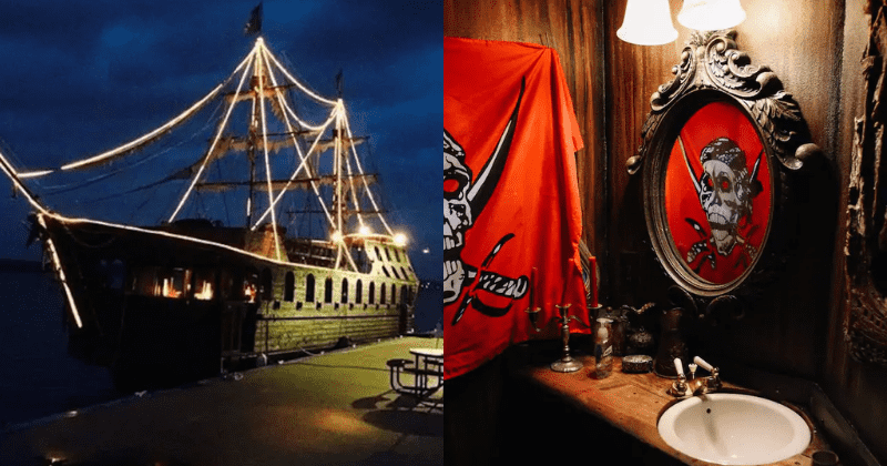 Rent An Entire Pirate Ship On Airbnb For Your Next Getaway