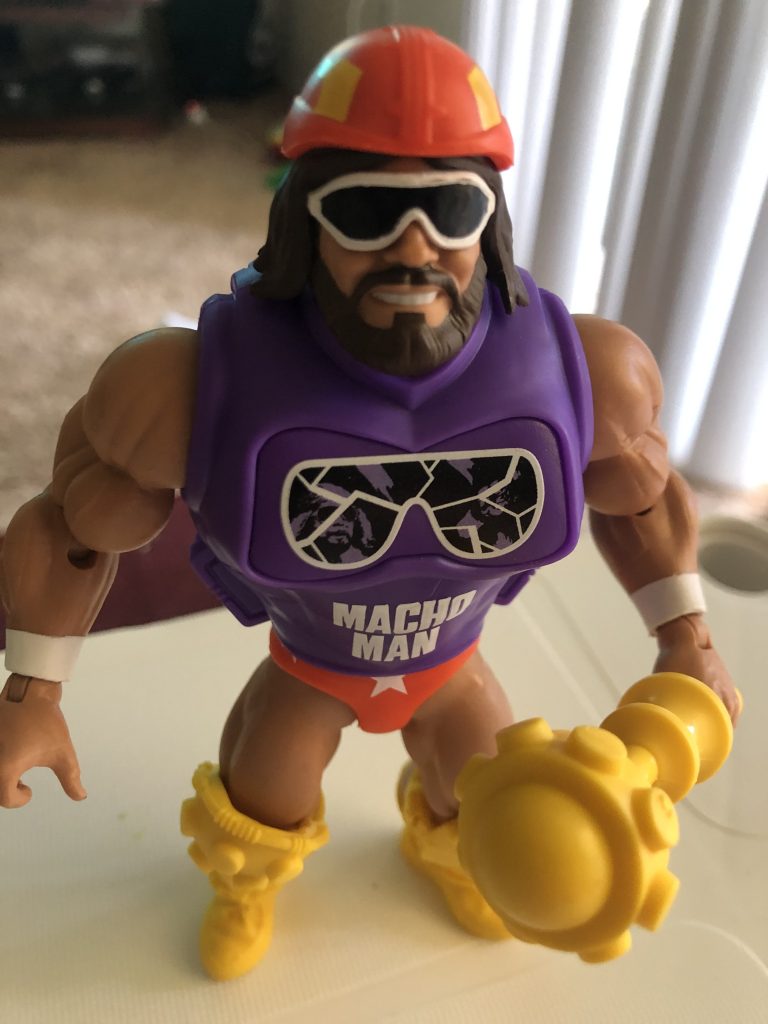 wwe masters of the wwe universe macho man randy savage action figure