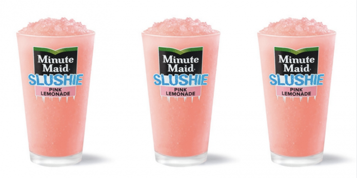 McDonald's New Minute Maid Slushie is Perfect for Summertime