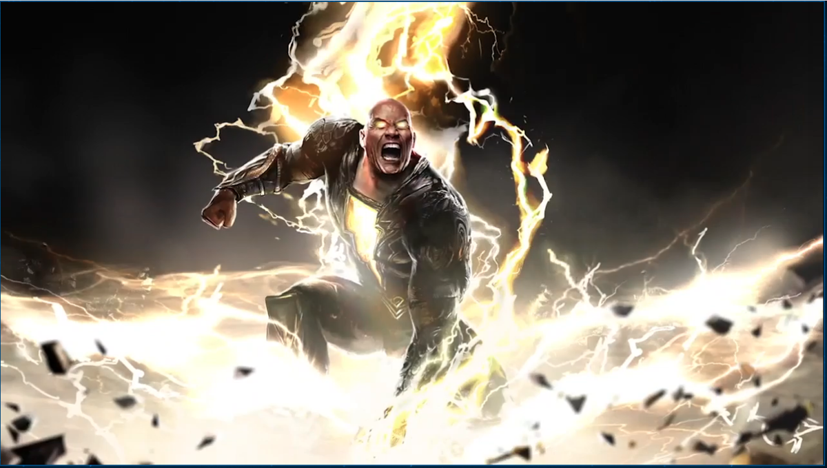 "Black Adam" Takes Over DC FanDome, Teases Film