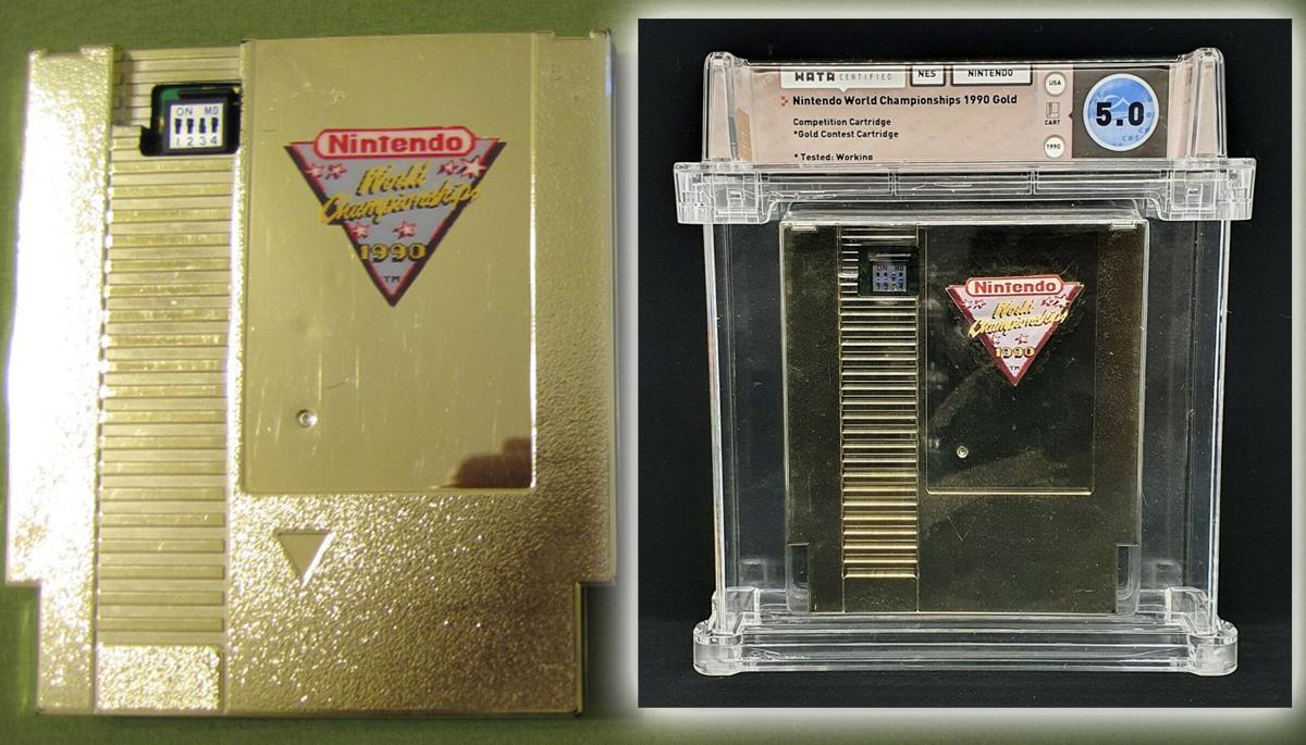 nintendo world championship 1990 gold cartridge
