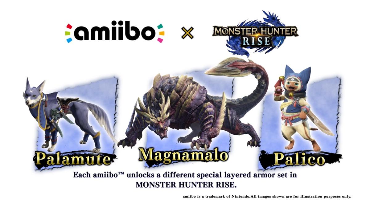 monster hunter rise all amiibo