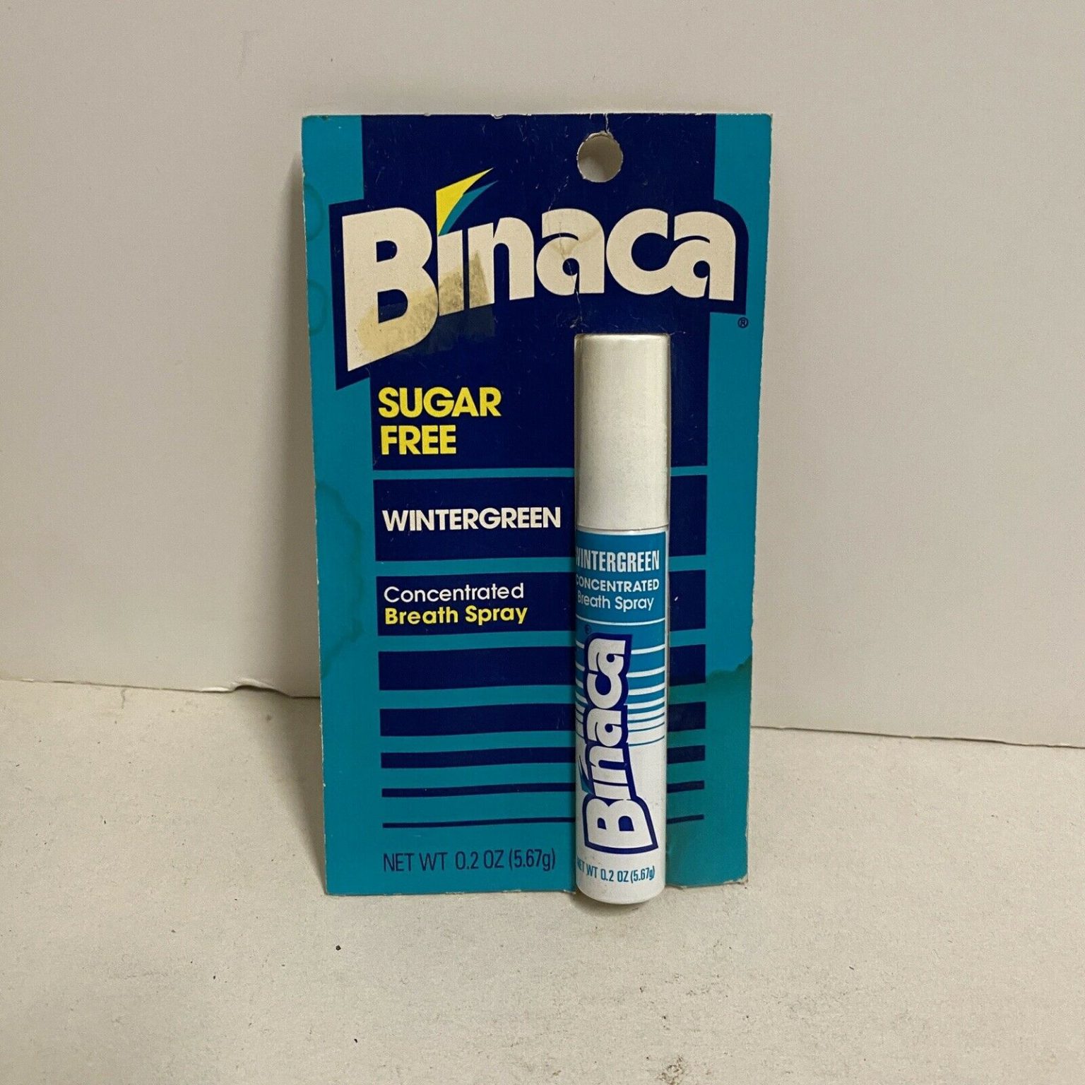 Wanna Spend 60 on Vintage Binaca Spray? It's Wintergreen!