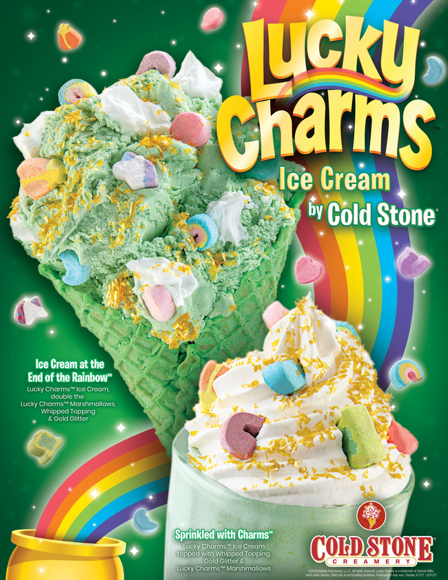 Download Cold Stone Creamery Partners With Lucky Charms For New March Treat