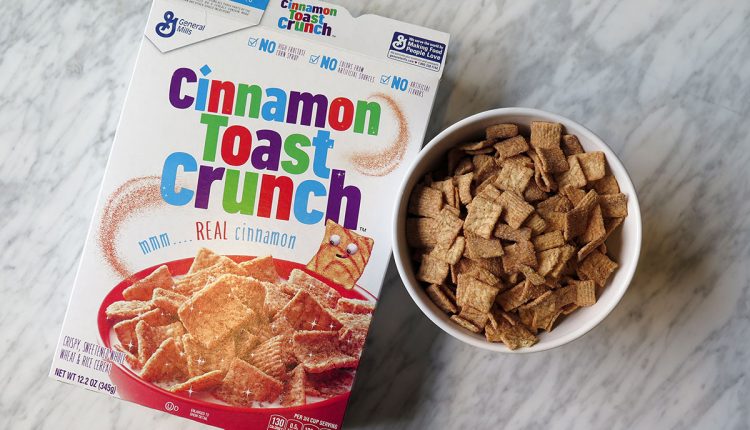 was there really shrimp in cinnamon toast crunch