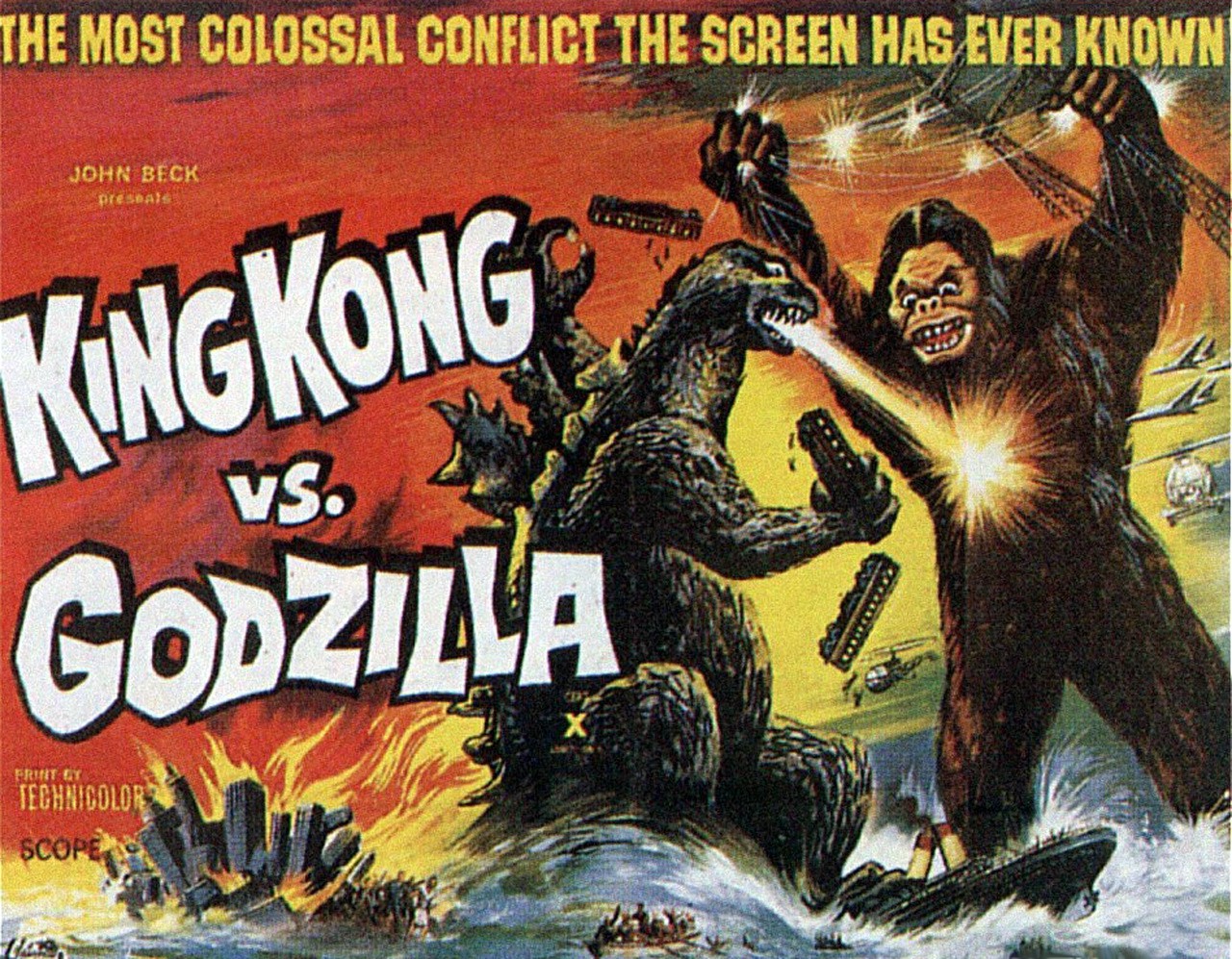 king kong vs. godzilla 1962