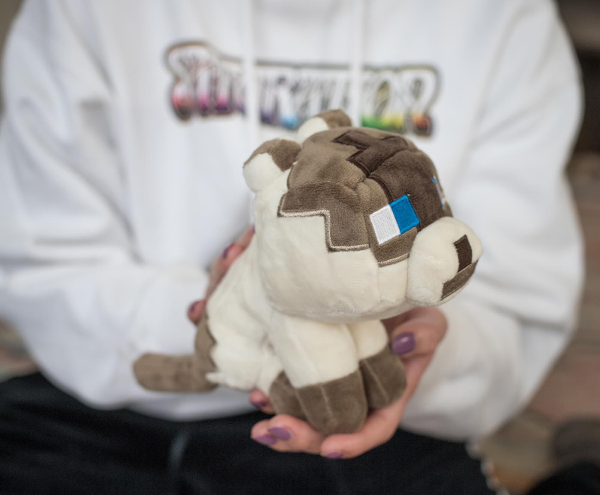 minecraft siamese cat plush