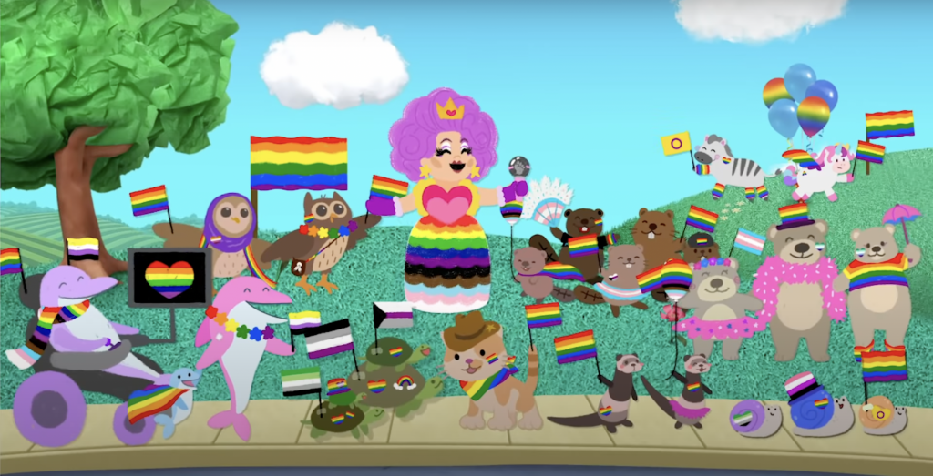 "Blues Clues" Releases Pride Parade ?️‍? SingAlong Ft. Nina West!