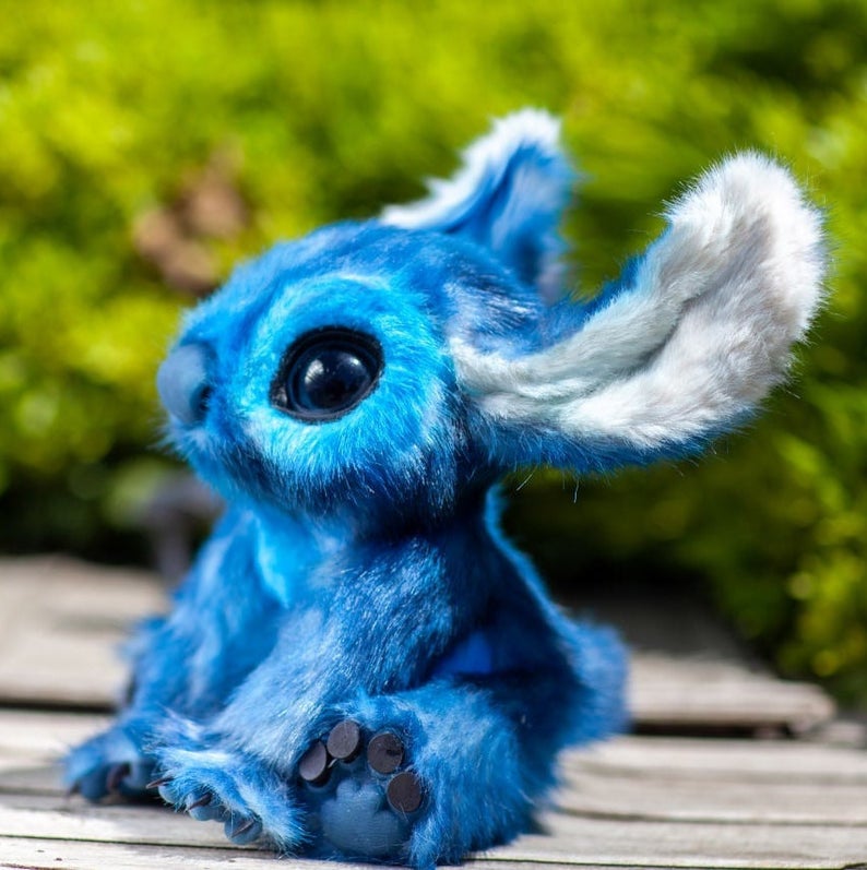 realistic stitch plush