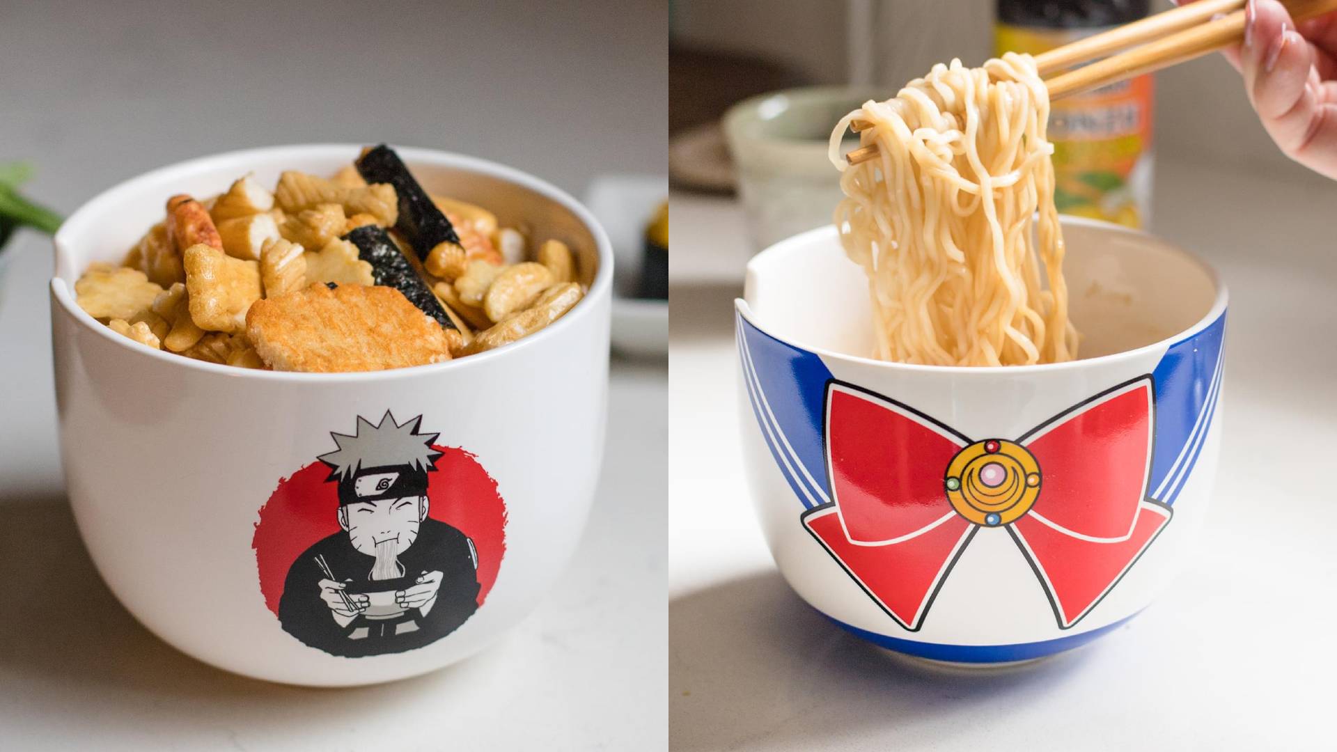 Hand-Painted Anime Noodle Bowl | Ceramics Ideas Pottery