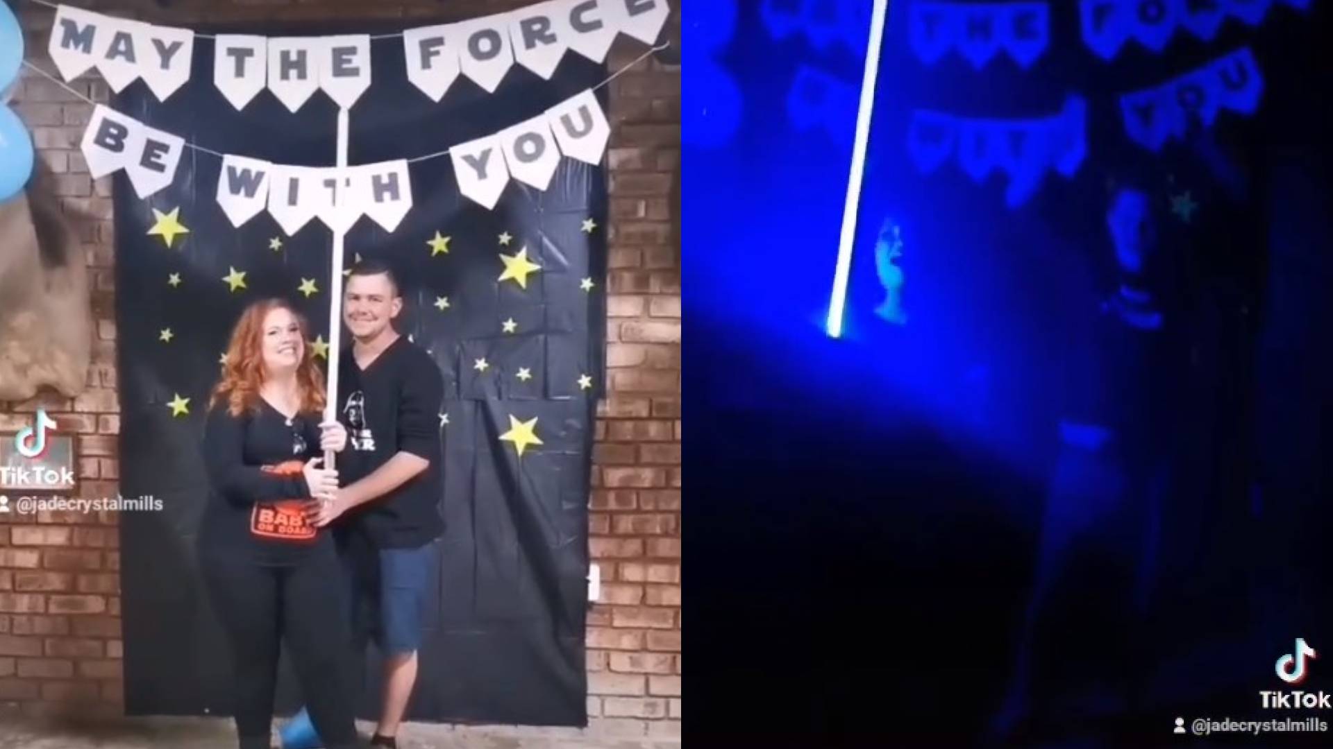 May The Force Be With This Lightsaber Gender Reveal 6042