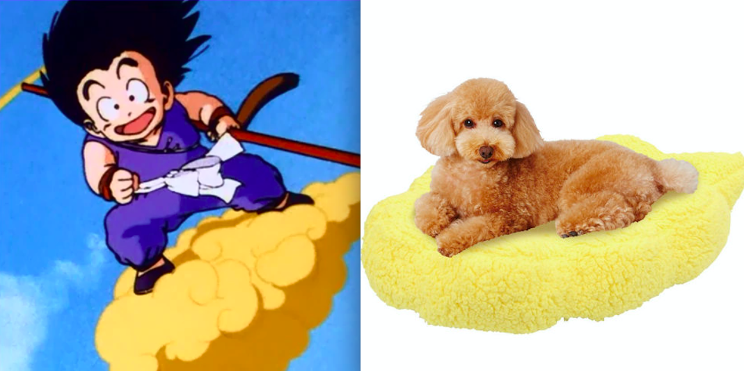 Let Your Pet Soar on this Flying Nimbus Cloud Cushion