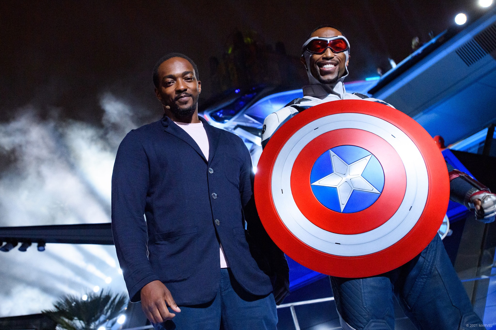 Disneyland Reveals Sam Wilson Captain America For Avengers Campus