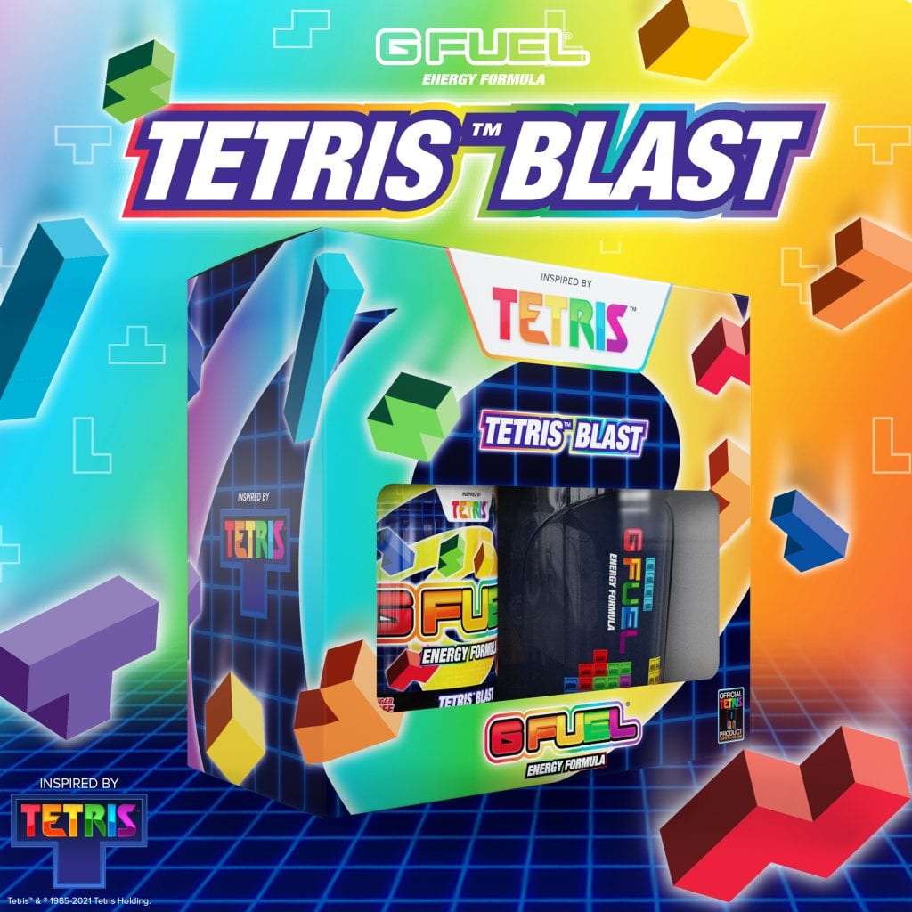 G Fuel Teams Up With Tetris To Celebrate Their 37th Birthday