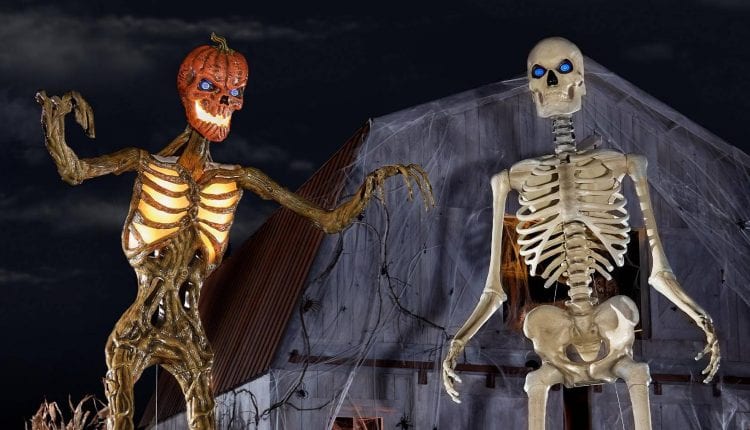 12 Foot Inferno Pumpkin Skeleton From Home Depot Sold Out Already