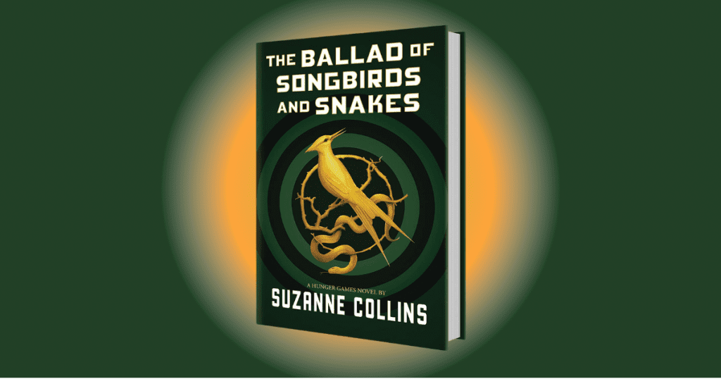 Cover of Suzanne Collin's book, The Ballad of Songbirds and Snakes. The basis for Lionsgate's new 'Hunger Games' prequel adaptation.
