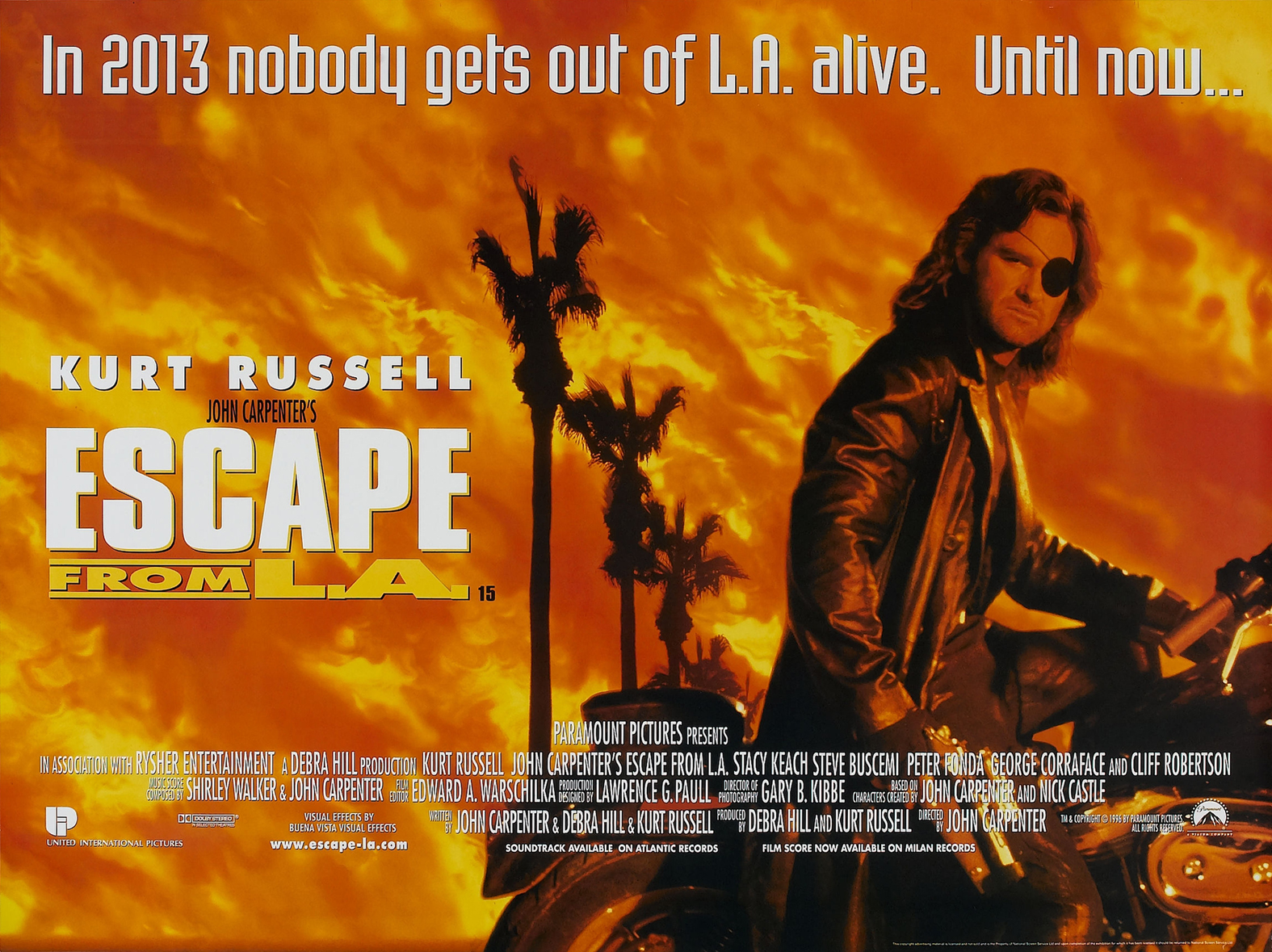 John Carpenter's Escape From L.A. - Rotten Tomatoes