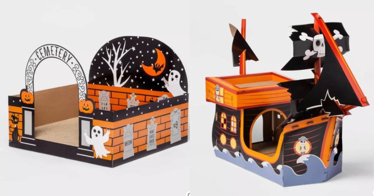 Hyde & EEK! Boutique Reveals New Halloween Cat Scratch Pad Houses