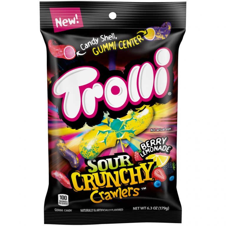 Trolli Berry Lemonade Crunchy Crawlers Are Delicious And You Have To 