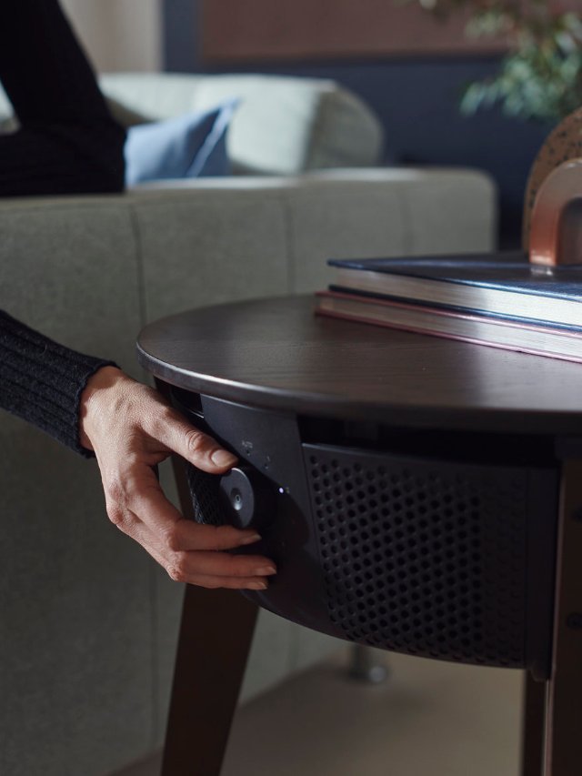 side table air purifier