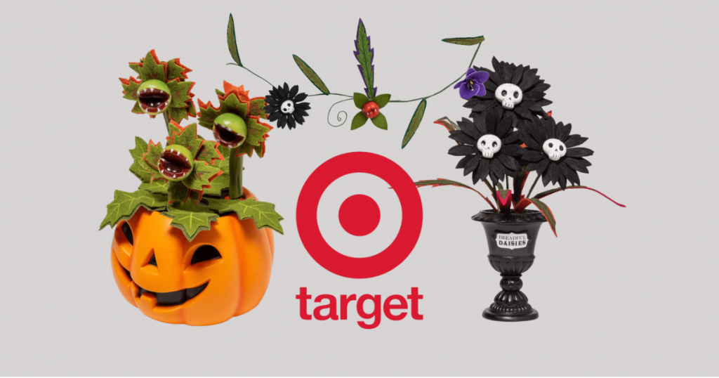 Target Ghoulish Garden Halloween decorations
