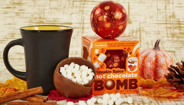 Frankford Pumpkin Spice Hot Chocolate Bombs