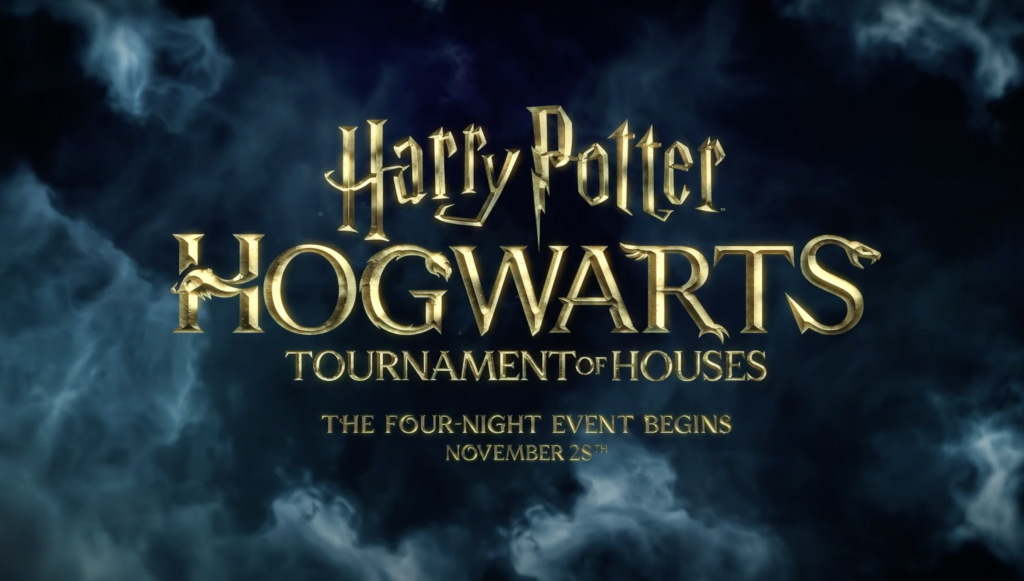 trailer hits for harry potter hogwarts tournament of houses