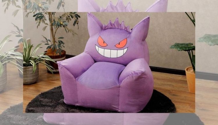 Gengar beanbag armchair from Cellutane and Pokémon
