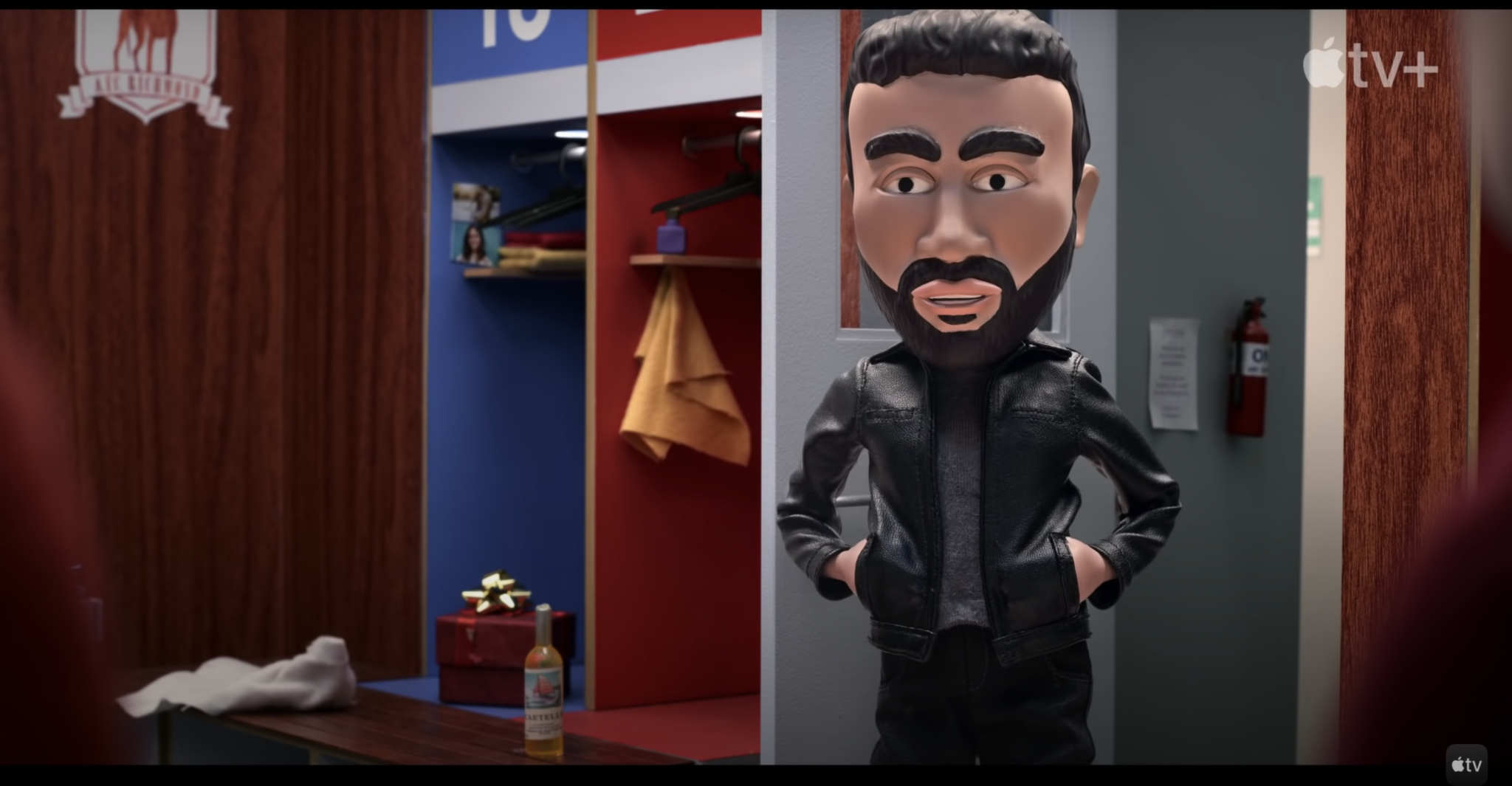"Ted Lasso" Loses Mustache in Claymation Christmas Short